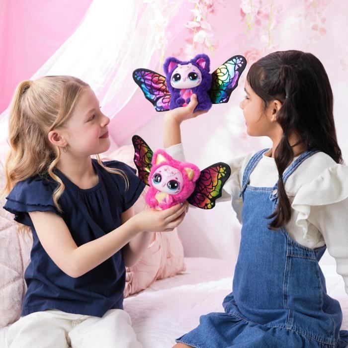 Bloomables Ma fleur magique, 100 Sons & Réactions, Kittyfly by Hatchimals, dès 5 ans, Modèle aléatoire