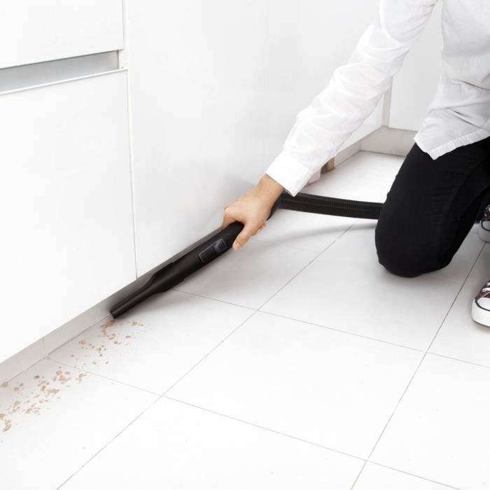 KARCHER VC 2 - Aspirapolvere a bidone - 700 W - Filtro HEPA 13 - 76 dB - Tubo di aspirazione da 1,5 m con impugnatura curva