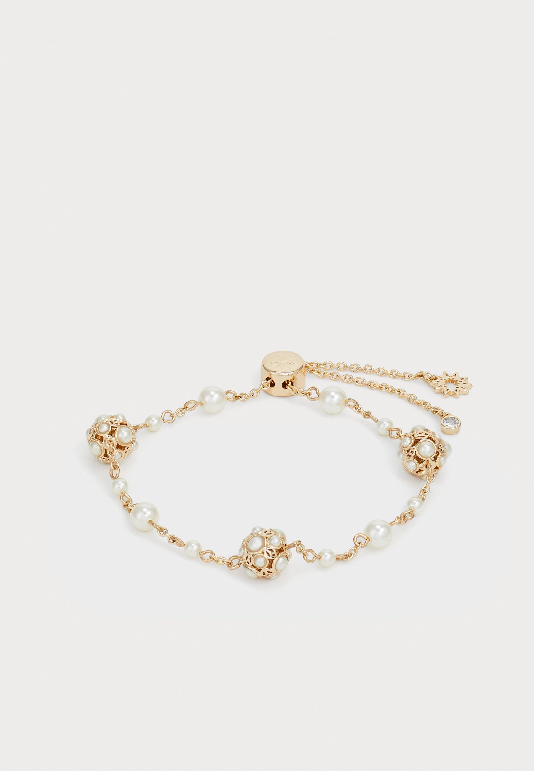 Marchesa STATIONED SLIDER - Náramek - gold-coloured/white