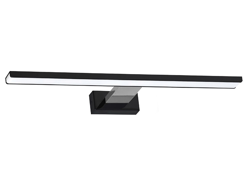 Kinkiet Shine LED metalowy czarny
