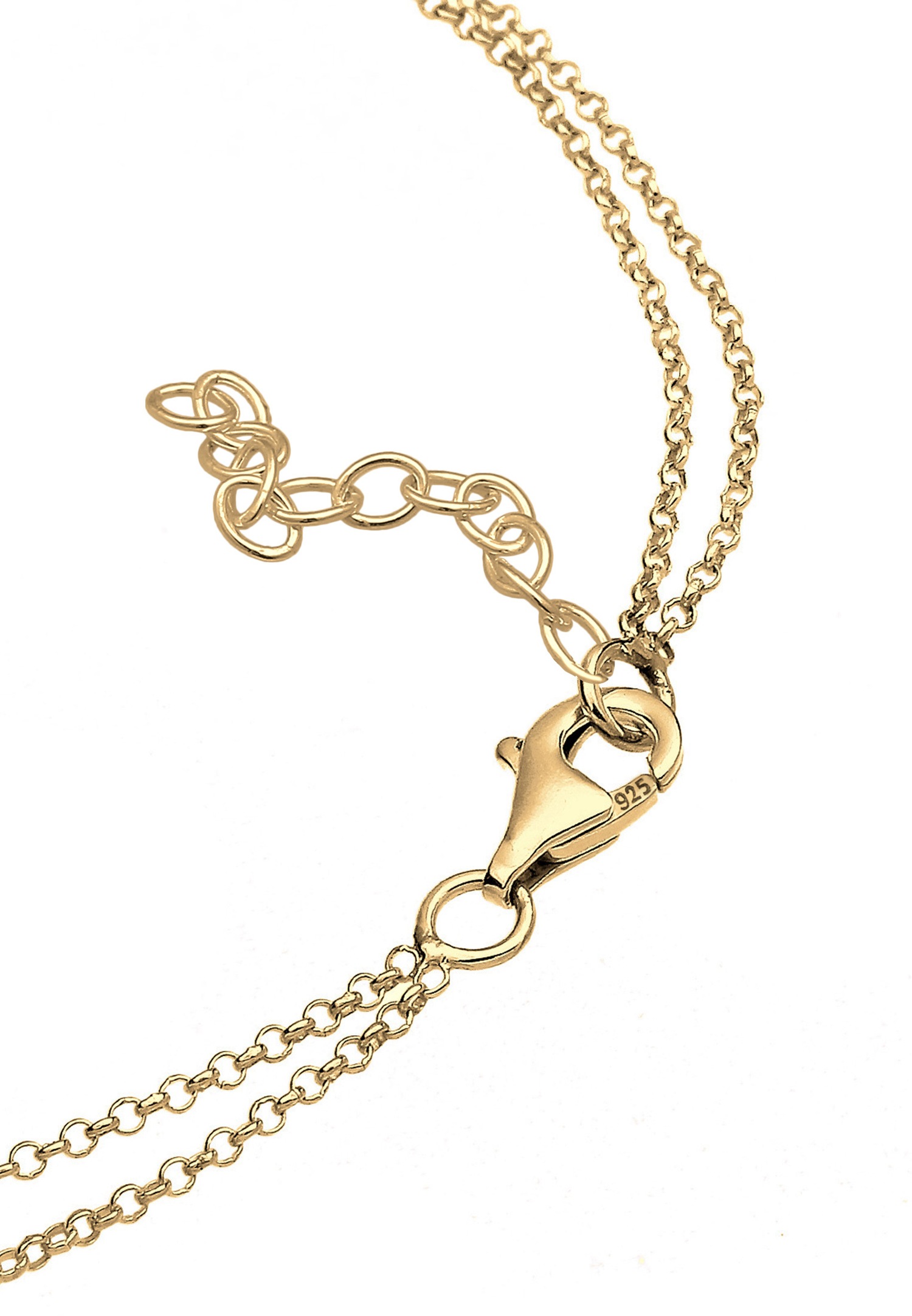 Elli DIAMONDS Femme Pendentif Infinity Basic avec Diamant (0,03 ct.) en Argent Sterling 925