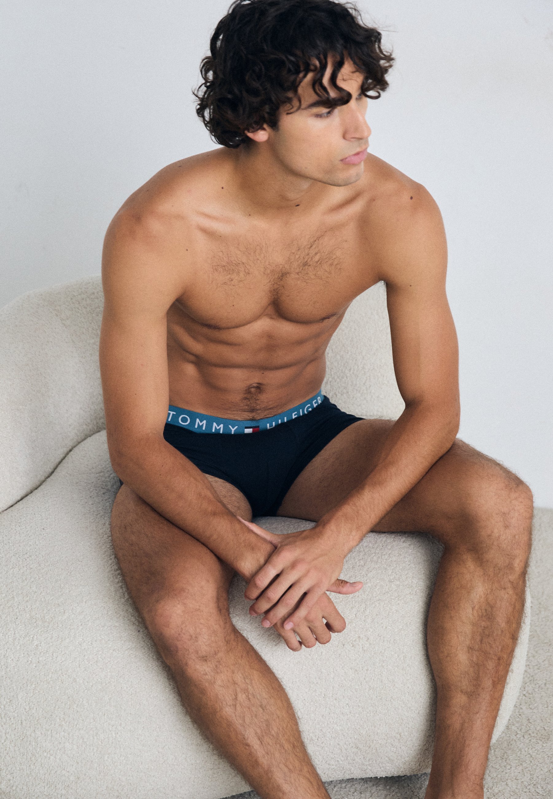 Tommy Hilfiger ORIGINAL TRUNK 3-PACK - Trunks - desert sky/foamy ocean/noble blue