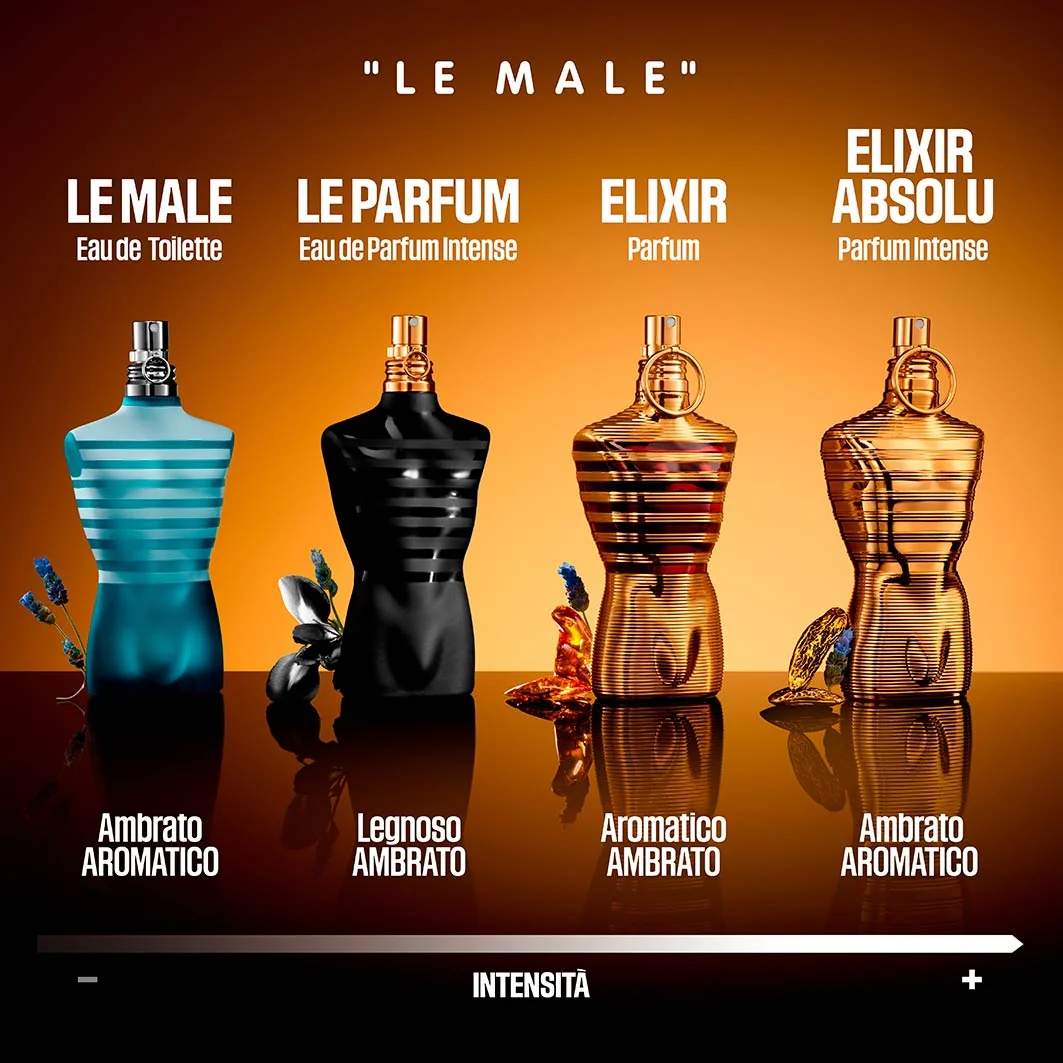 Le Male Elixir Absolu Parfum Intense - Parfum Uomo, Parfum