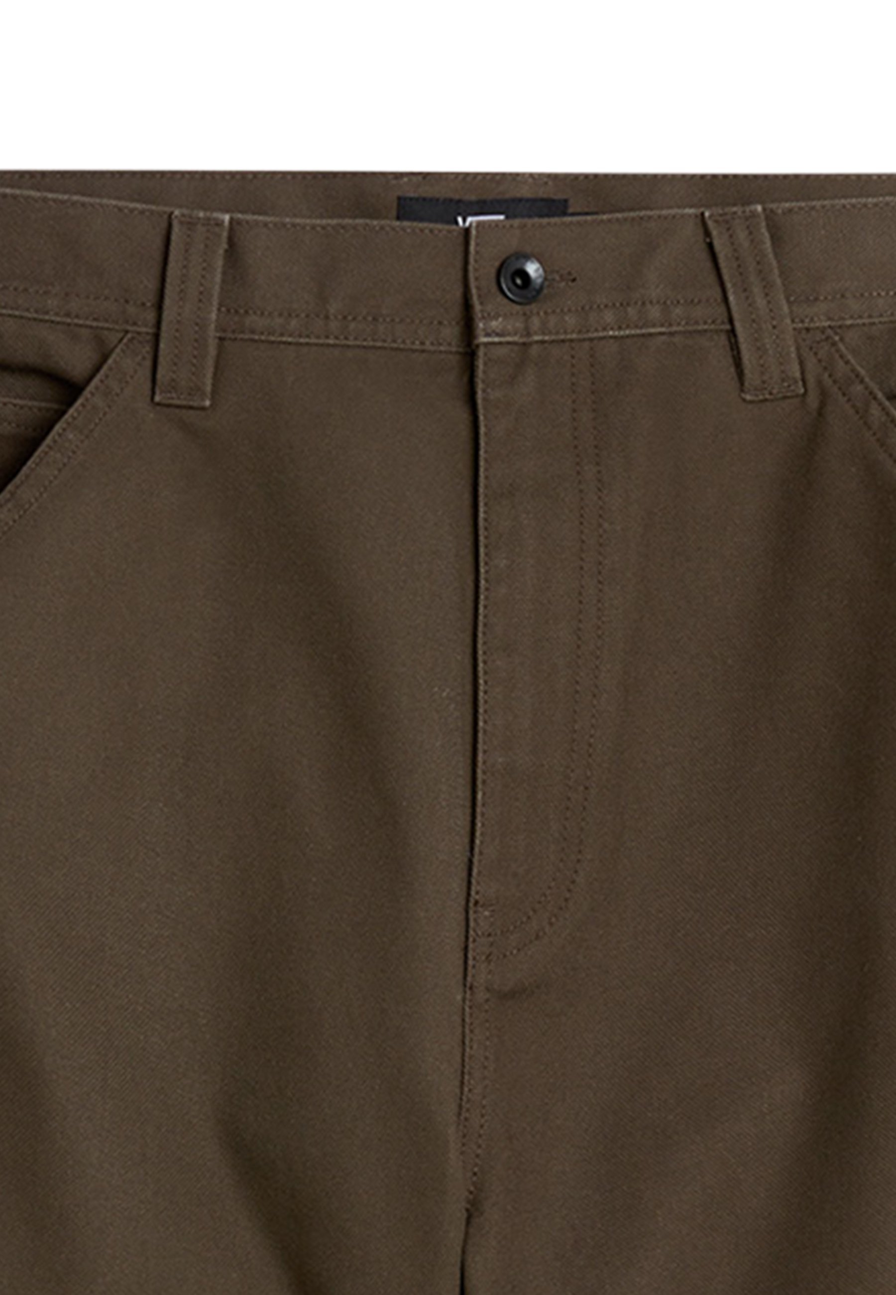 Vans DRILL CHORE CARPENTER LOOSE FIT CANVAS - Shorts - Turkish Coffee