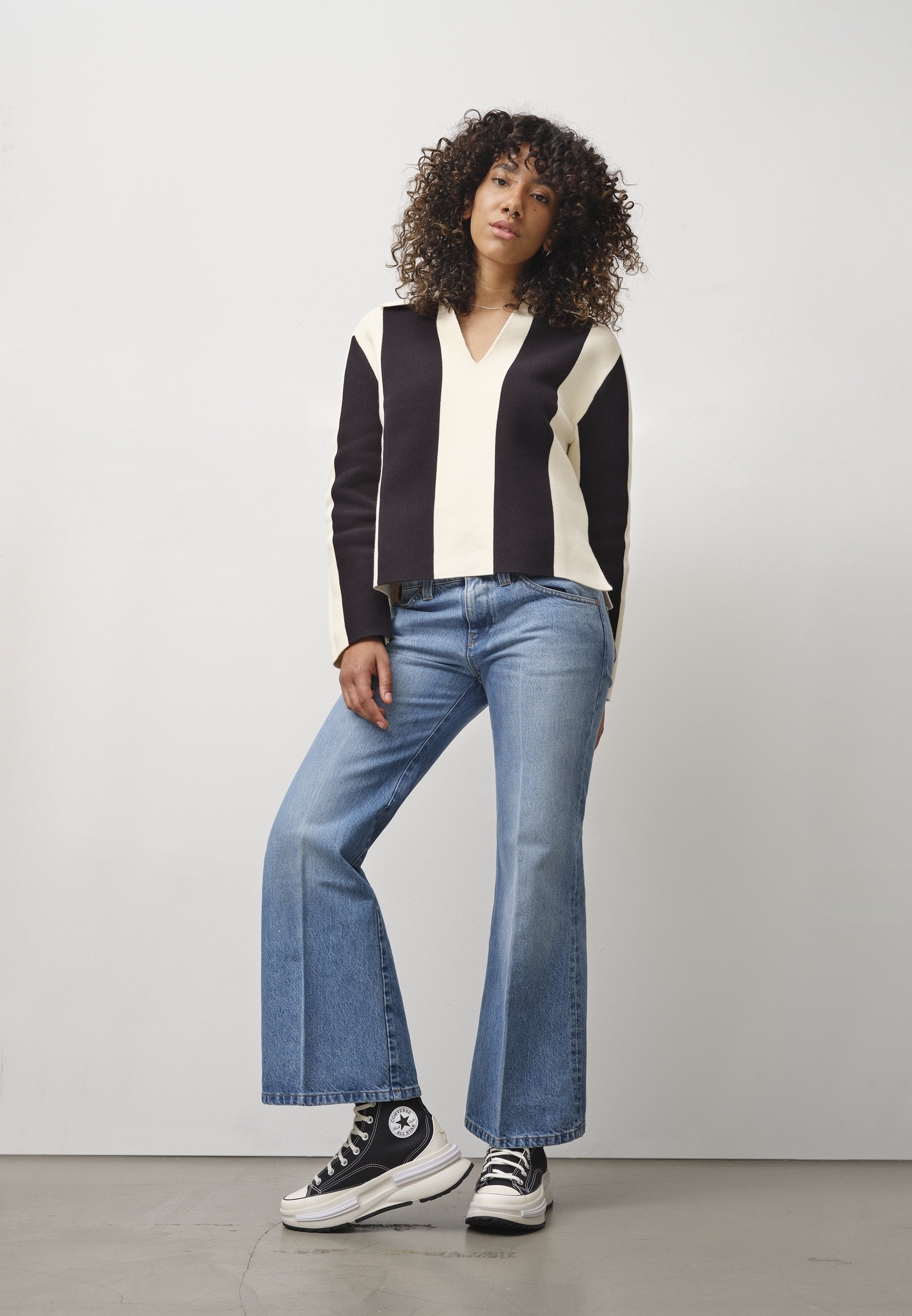 Converse hoge sneakers - zwart