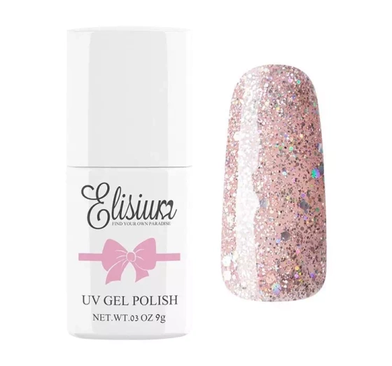 Elisium lakier hybrydowy 078 Elegant Gold 9 g