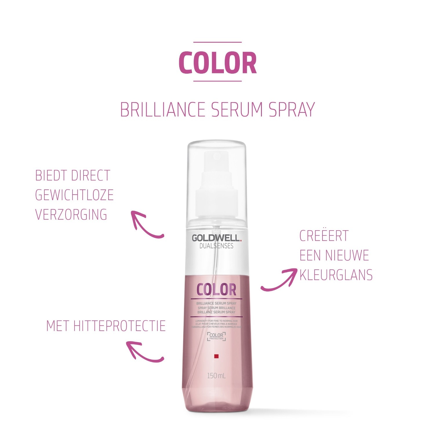 Goldwell Hair Serum Dualsenses Brilliance Serum w sprayu - 150 ml