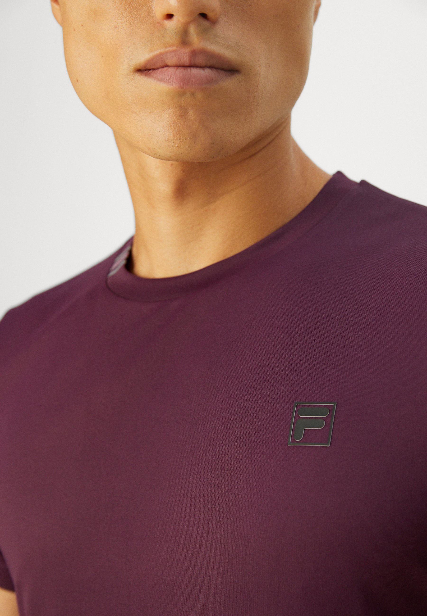 Fila MATEO - T-shirt stampata - color mora