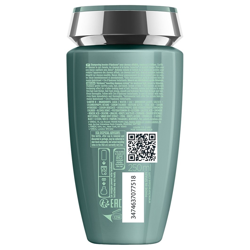 Kérastase šampon za kosu Genesis Homme Bain de Masse Thickening - 250 ml
