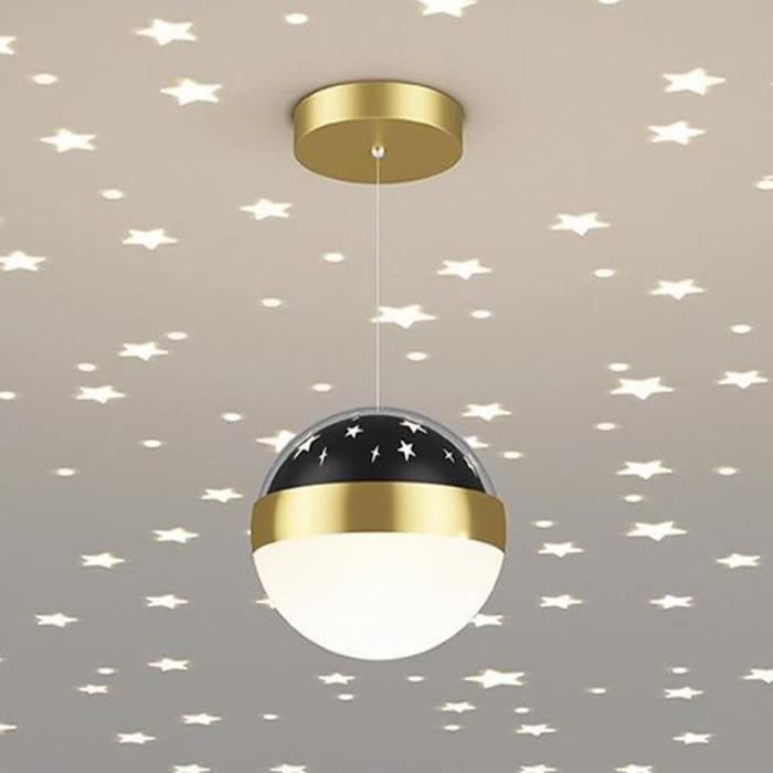 Hanging Fairy Star - 12 cm - Metal - LED - For children's room