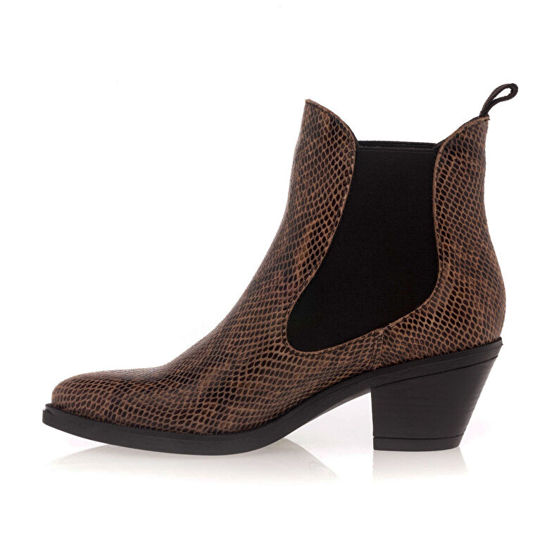 Brązowe buty damskie / botki