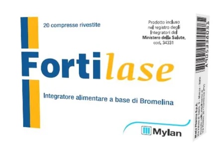 FORTILASE Fortilase 20 Tabletten Nahrungsergänzungsmittel mit Bromelain