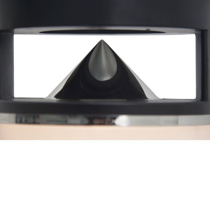 Calefactor radiante exterior Ewt de 1500 W + altavoz + luz LED - Música para patio
