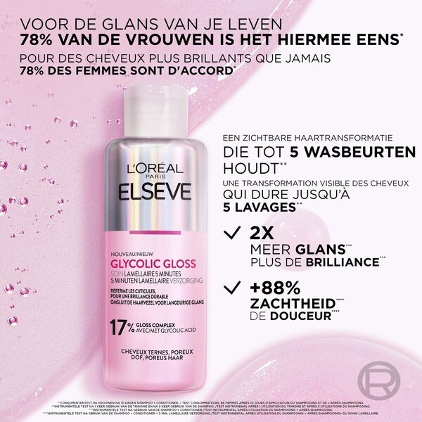 L'Oréal Paris Elseve glikolni sijaj za 5-minutne lamelarne lase<br>200ml