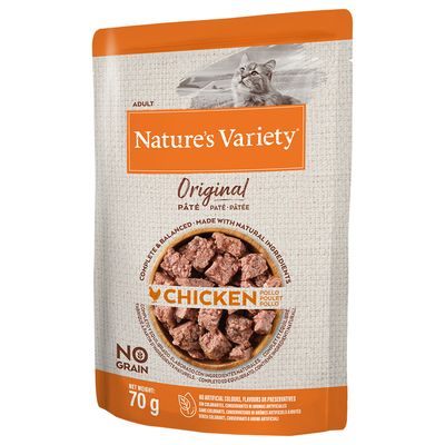 Paté senza cereali Nature's Variety Original 12 x 70 g