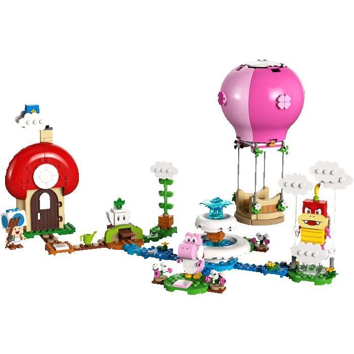 LEGO super mario 71419 Ensemble d'extension Voyage en ballon dans le jardin de Peach Cadeaux Jouets Objets de collection 7+