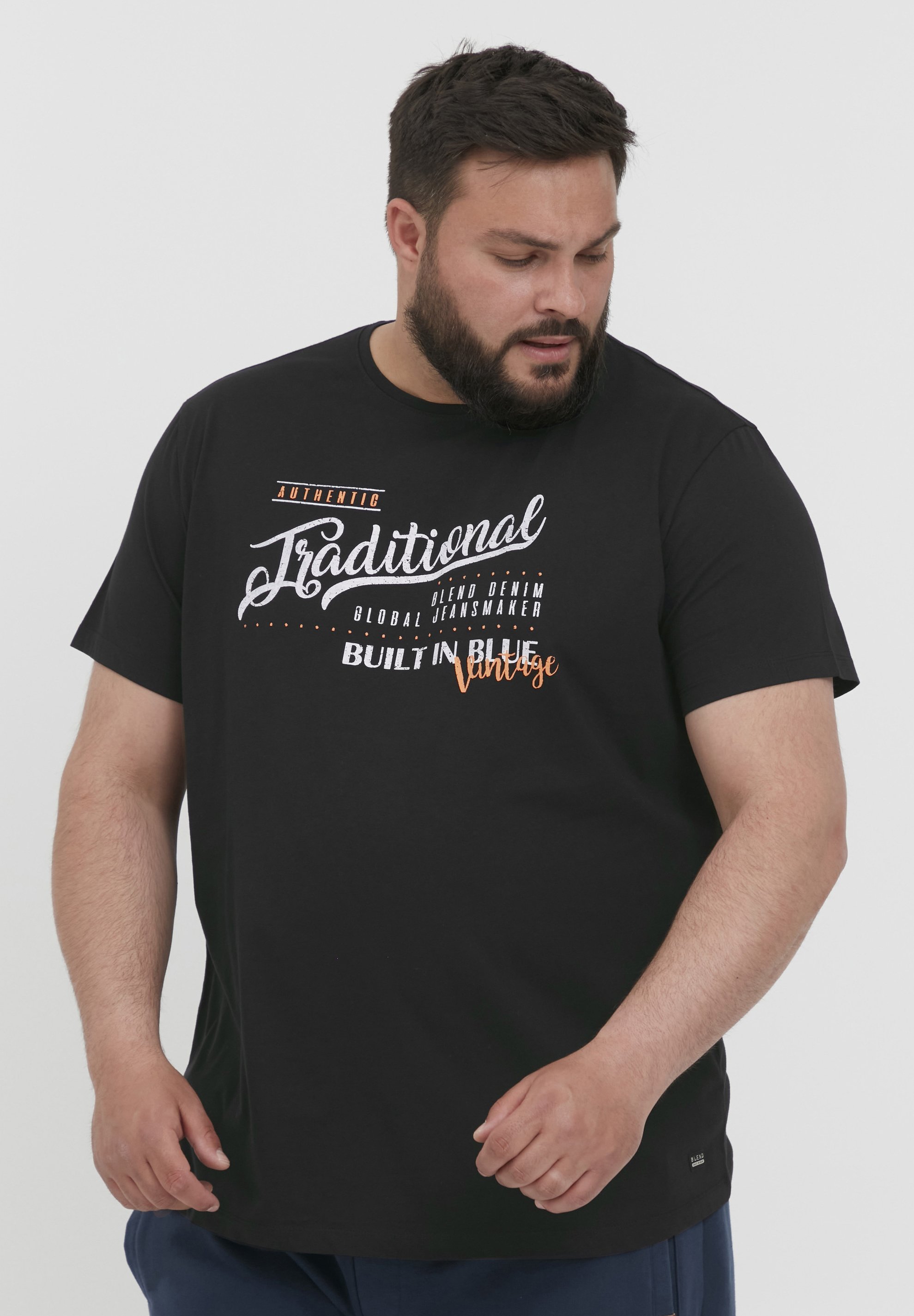 Blend BHBDOPPLER - Tričko s potiskem - black