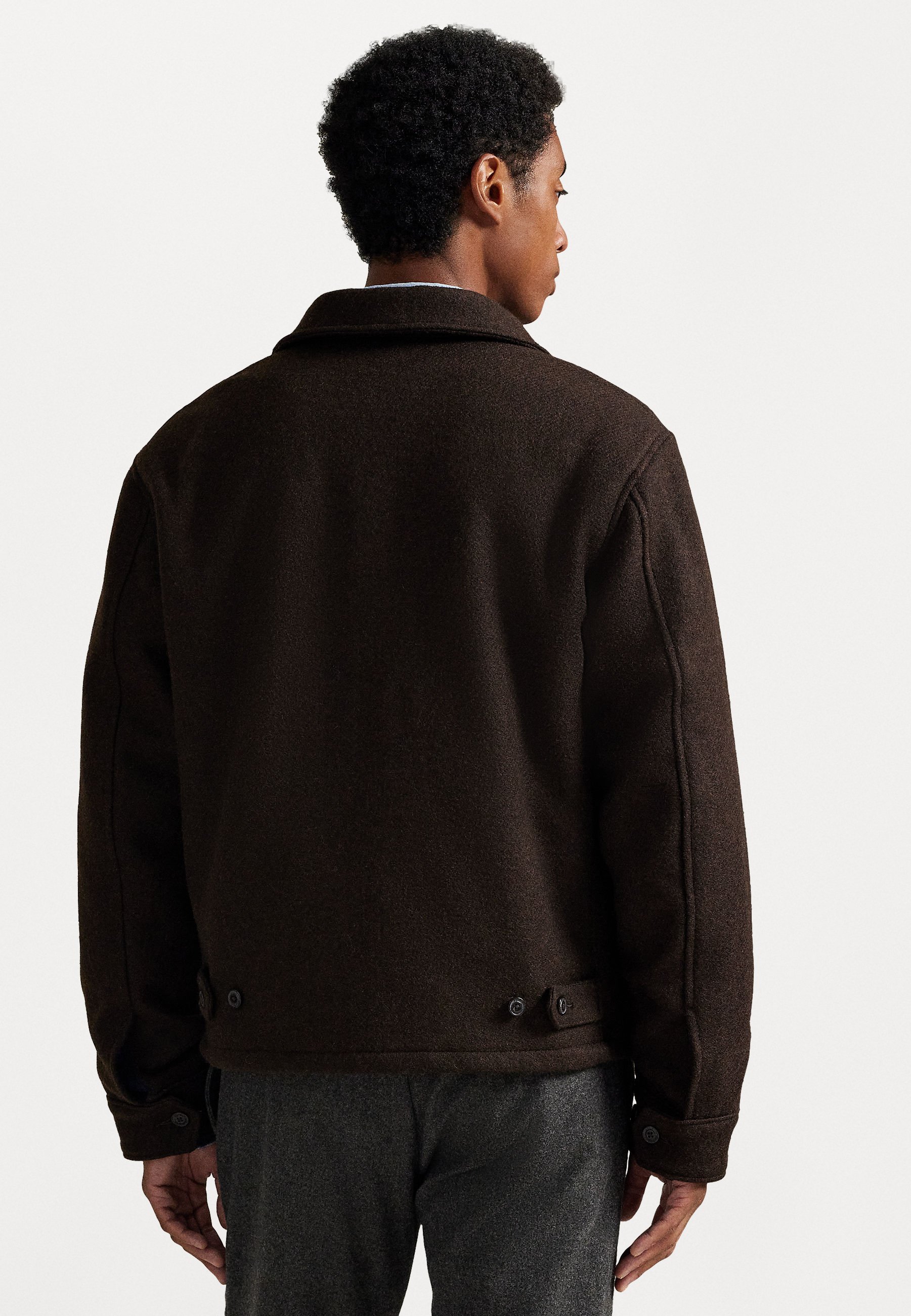 Polo Ralph Lauren THE LANGDON WOLLEN JAS - Winterjas - circuitbruin