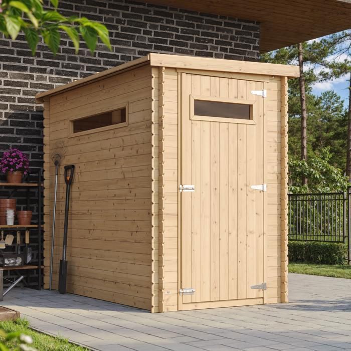 Caseta de jardín de madera - CON SUELO TRATADO - Timbela M306A-M306G - El chalet de madera