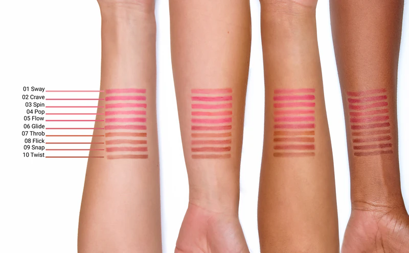 Fix na pery Notino Lifeproof Lip Stain pre dlhotrvajúci výsledok