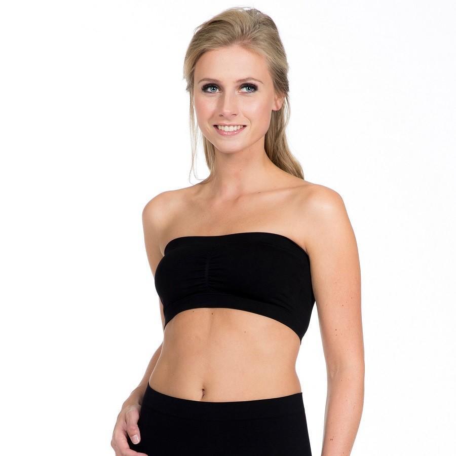 Podprsenka MAGIC Bodyfashion Comfort Bandeau čierna - 1 kus