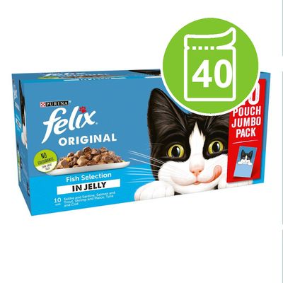 Felix Original Pouches 40 x 100g