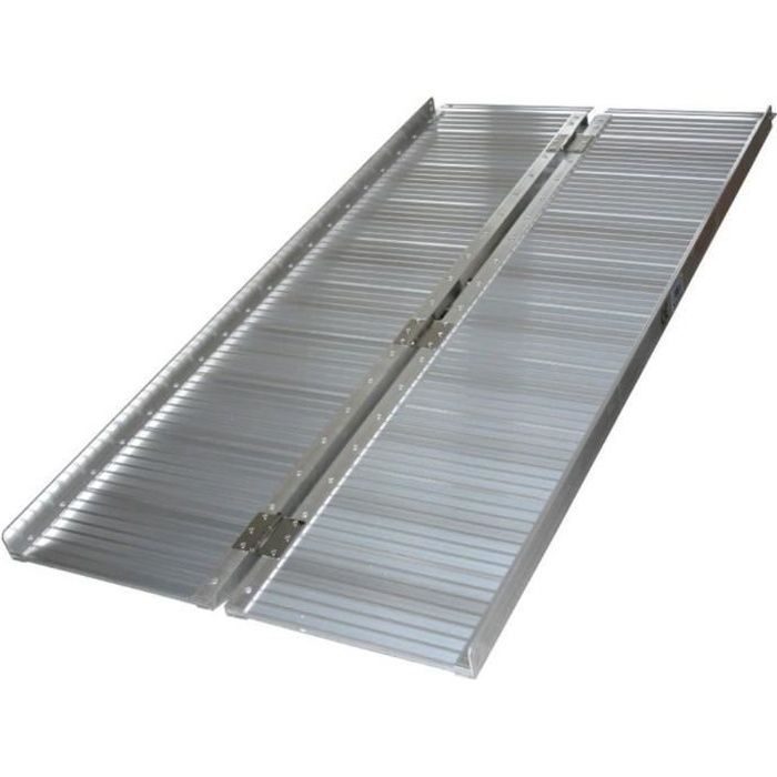 Rollstuhlrampen, klappbare Laderampen, 153 cm lang, max. 272 kg