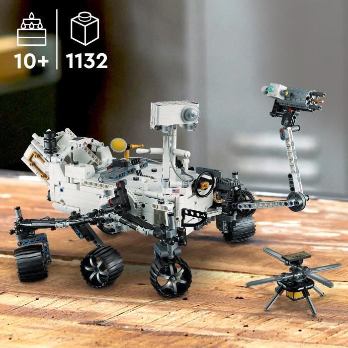 LEGO® Technic 42158 NASA Mars Rover Perseverance, giocattolo per la scoperta spaziale, con app AR