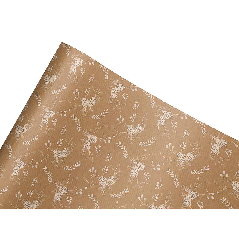 Hem Julpapper 4 x 70 cm, Kraft
