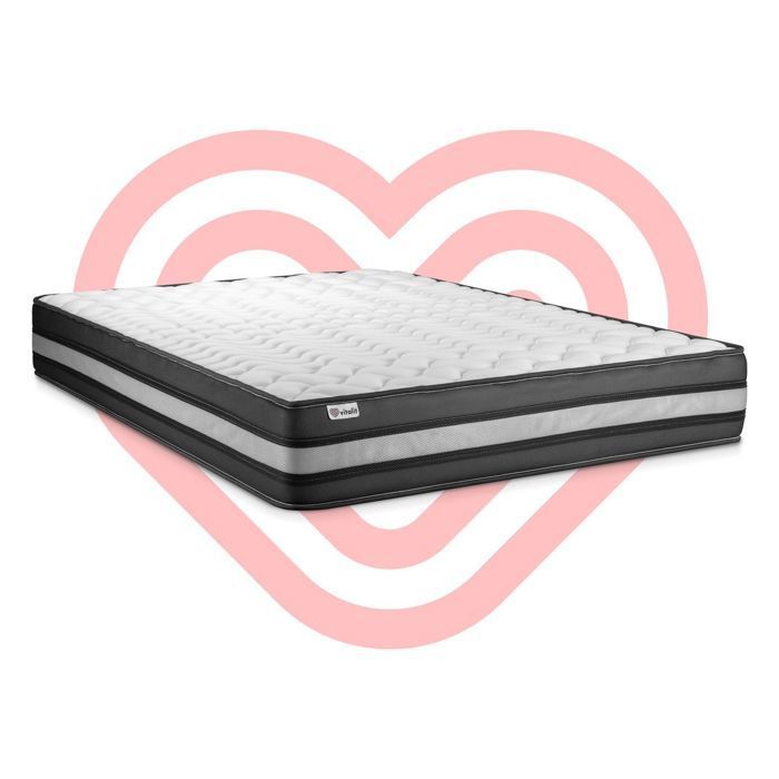 200 x 200 cm Memory-Schaum-Matratze - Vital Power Zen