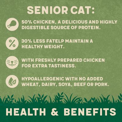 Harringtons Senior Katzenfutter mit frischem Hühnchen