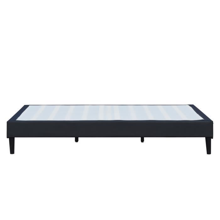 Sommier - NUITS D'OR - 120x190 cm - Déhoussable - Housse Lavable - 13 Lattes en Peuplier