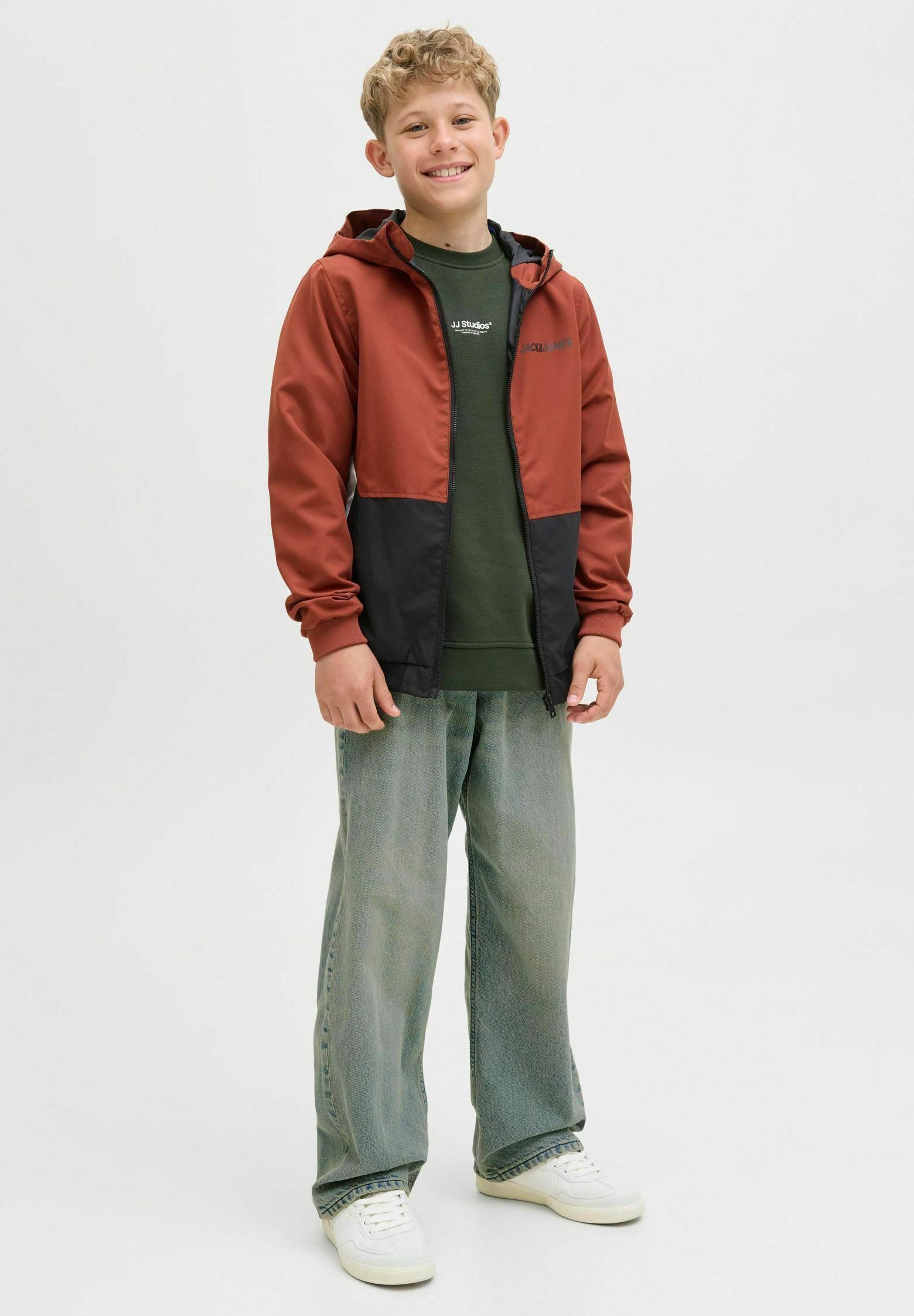Jack & Jones Junior JJIALEX JJORIGINAL - Relaxed fit jeans - blauwe denim