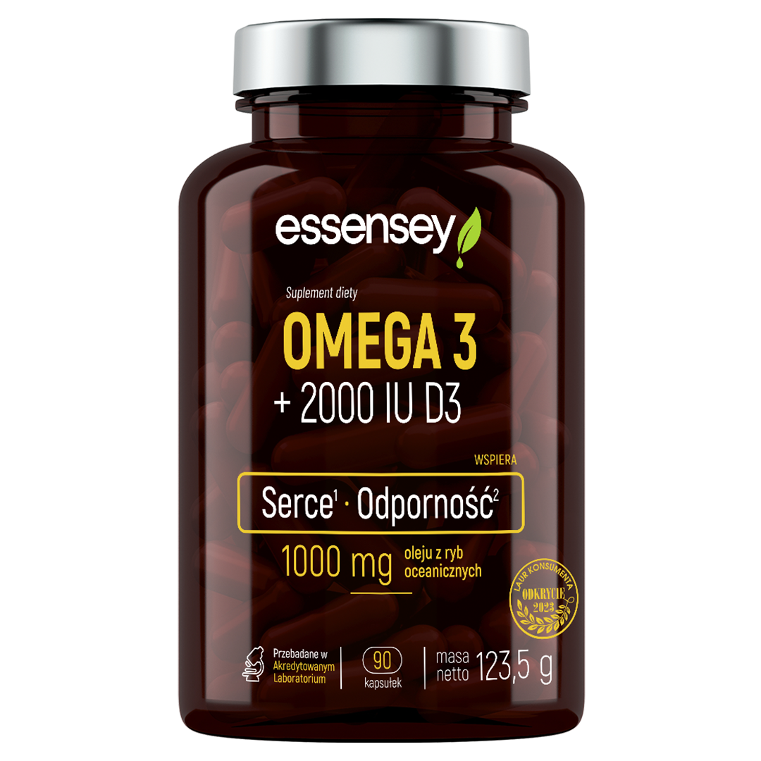 Essensey Omega3 + 2000 UI D3