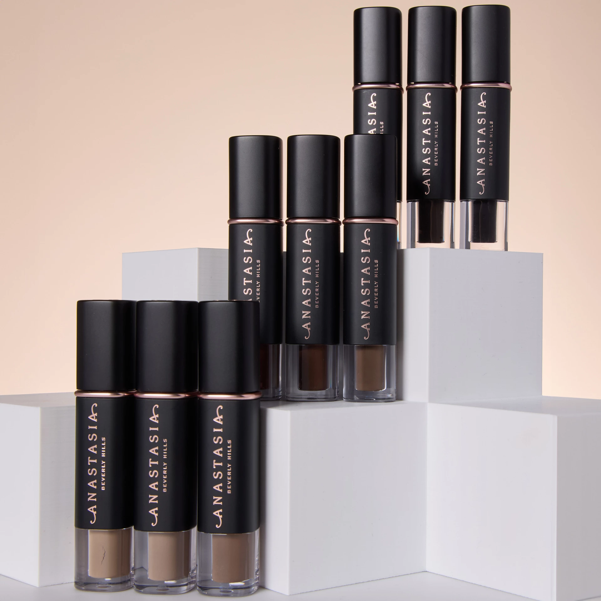 Deluxe Mini Volumizing Színezett Szemöldökzselé Lágy Barna - Anastasia