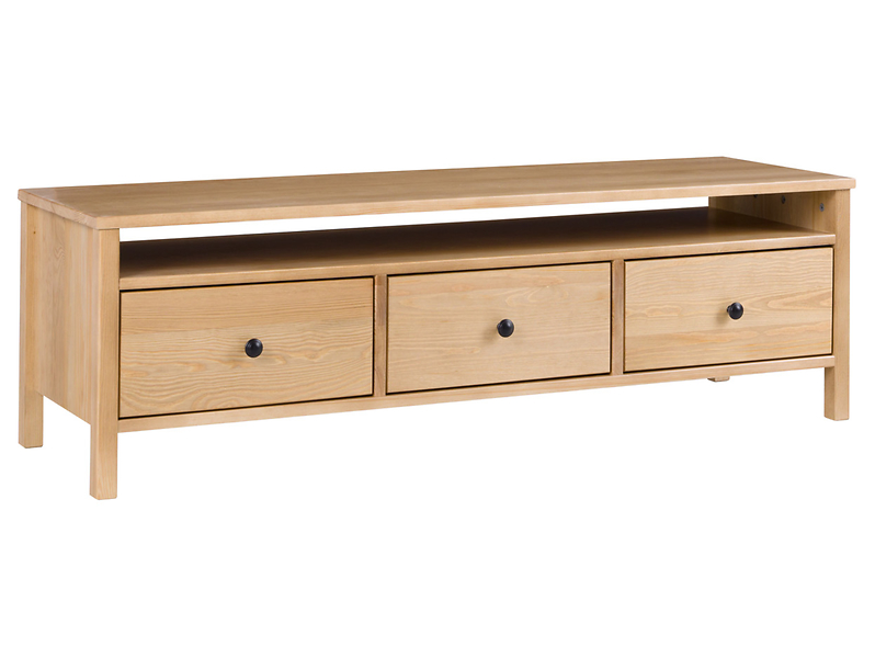Szafka RTV Prestige 143 cm z szufladami i półką dąb