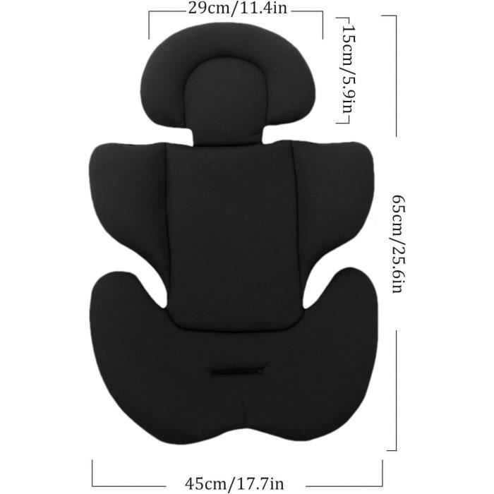 Cojín para asiento de coche de bebé, reposacabezas para recién nacidos, asiento de coche, soporte para la cabeza y soporte corporal.