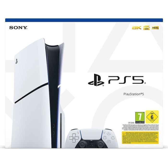 Consola Sony PS5 Slim PLAY STATION de 1 TB