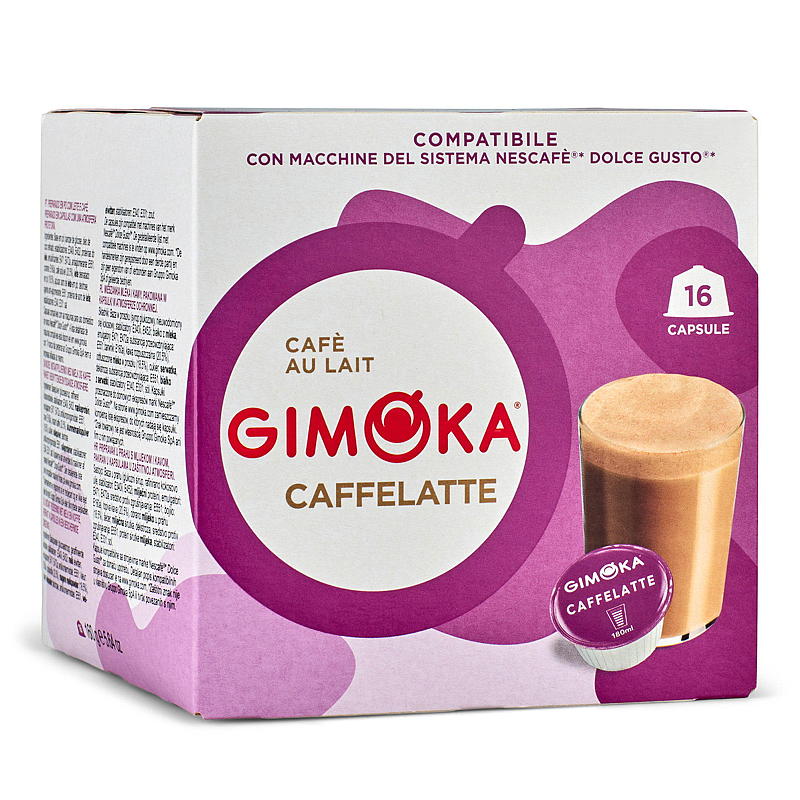 Gimoka kaffekapslar 16-pack Gimoka Caffe Latte
