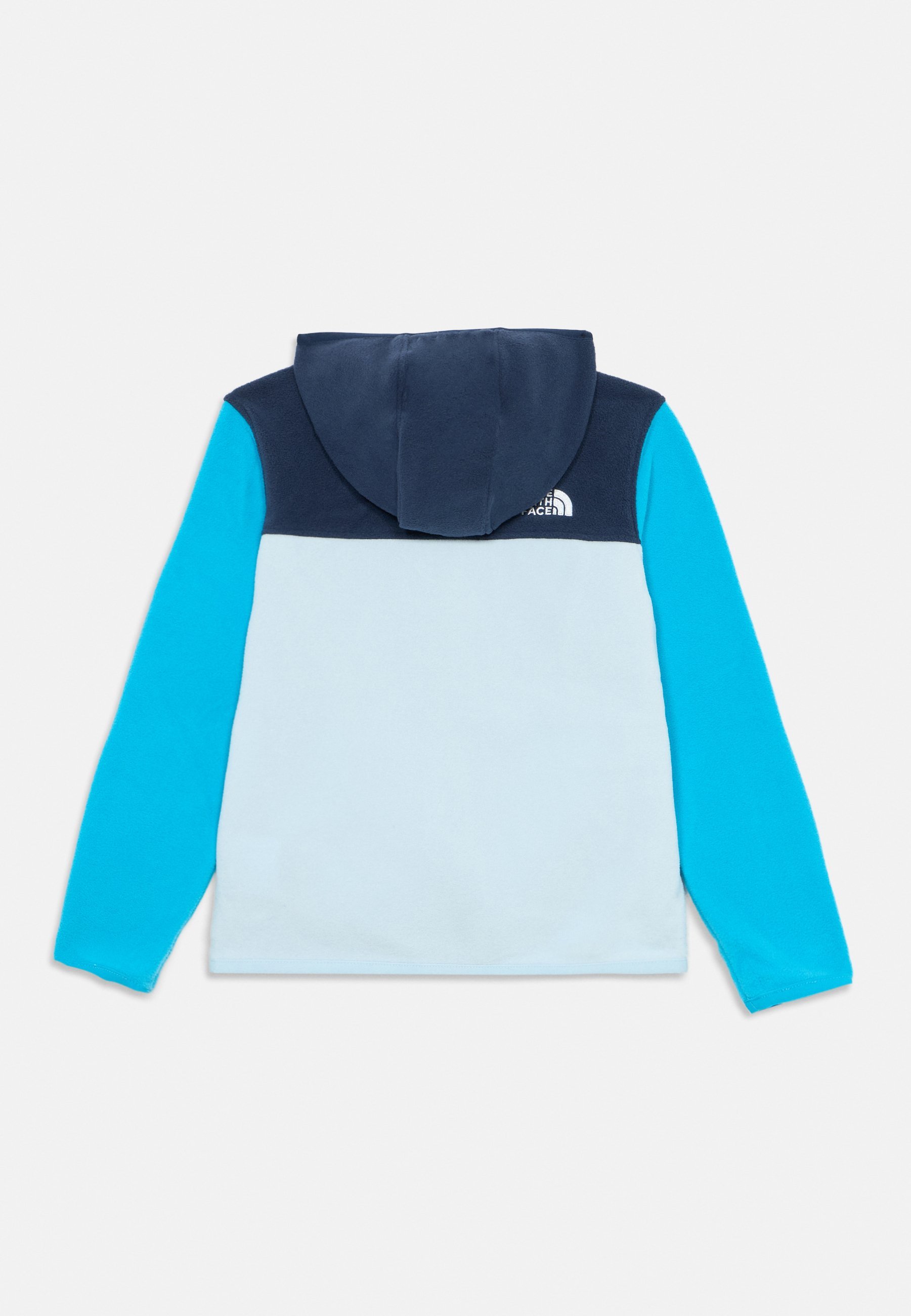 The North Face KID GLACIER HOODIE UNISEX - Sweatshirt met rits - summit navy/meridian blue/polar haze