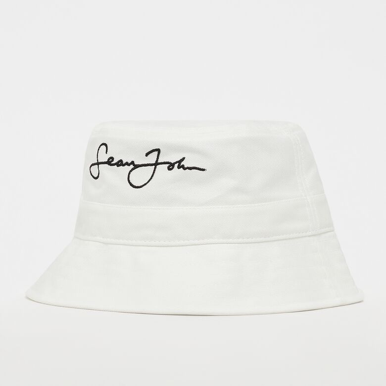 Twill-Buckethat mit Schriftzug-Logo