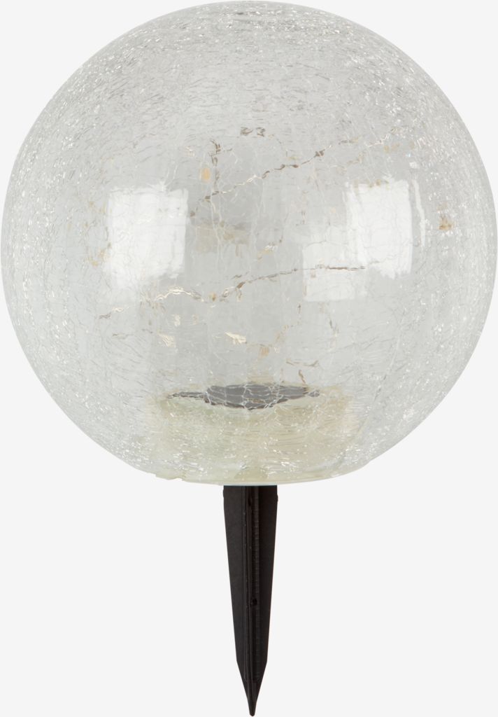 HAVVALE Solarna lampa HAVVALE Ø20xV29cm prozirna