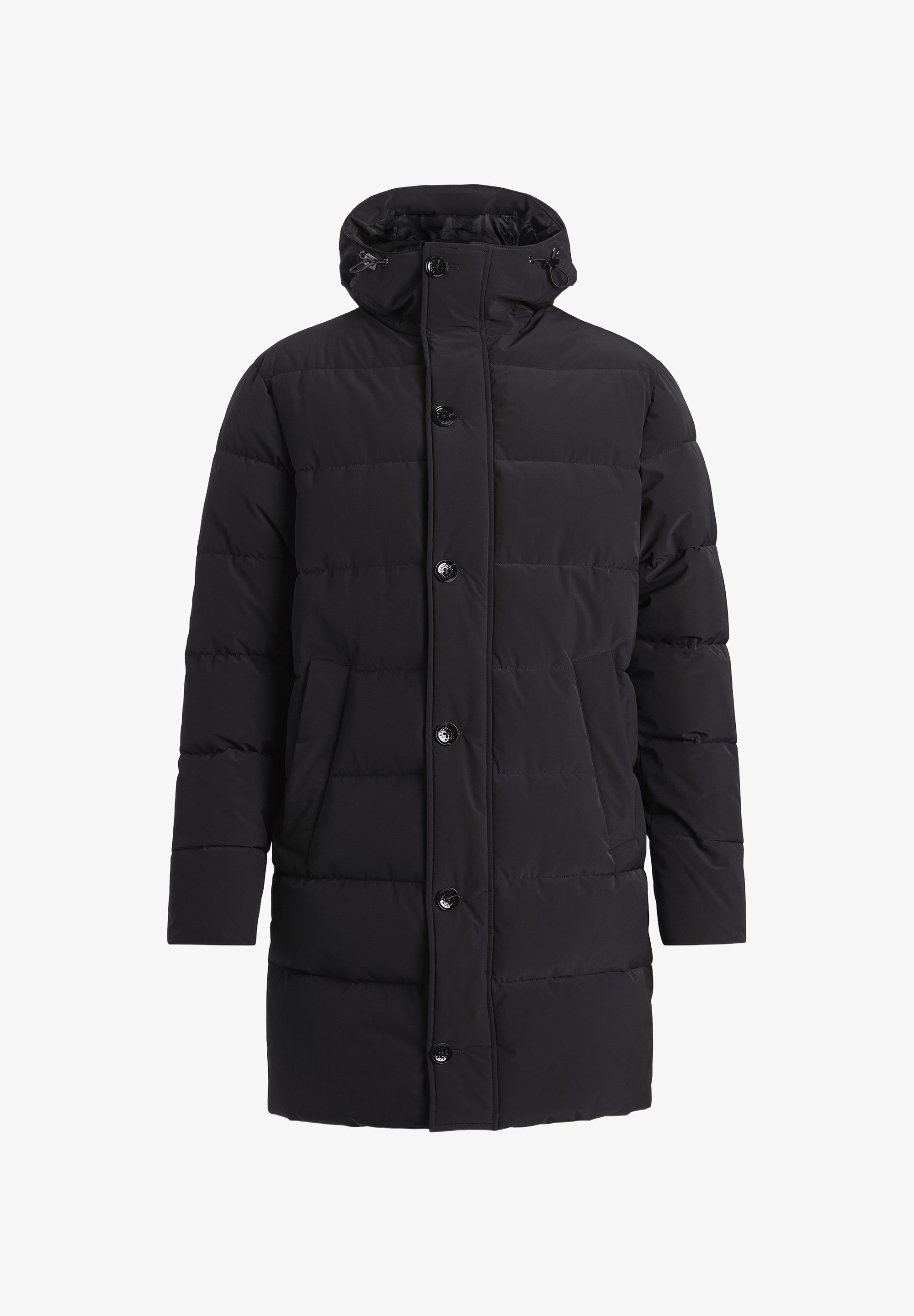 Oscar Jacobson Wattierter Wintermantel - Marineblau