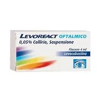 LEVOREACT Gotas oftálmicas Levoreact 4 ml Conjuntivitis alérgica
