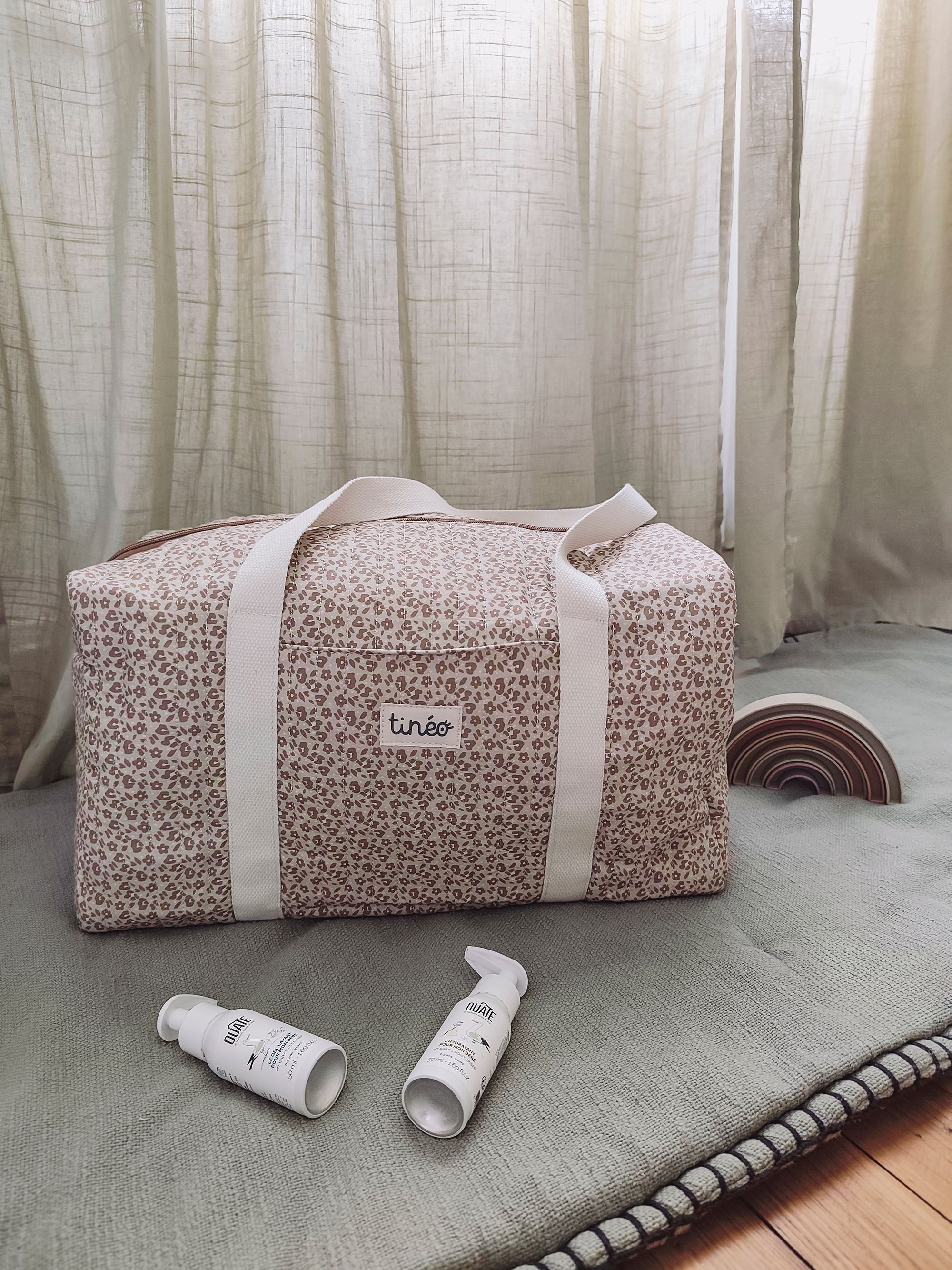 Sac à langer - TINEO - 40 x 22 x 24 cm - Léopard
