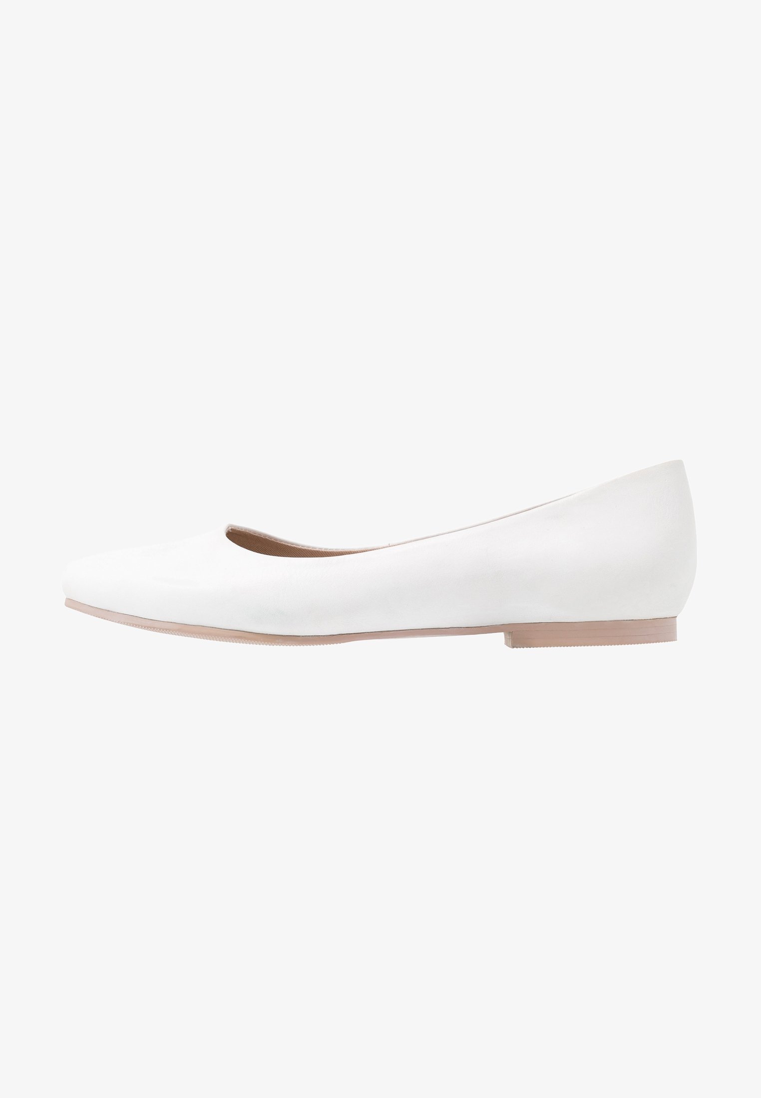 Anna Field LEATHER - Ballerina's - wit