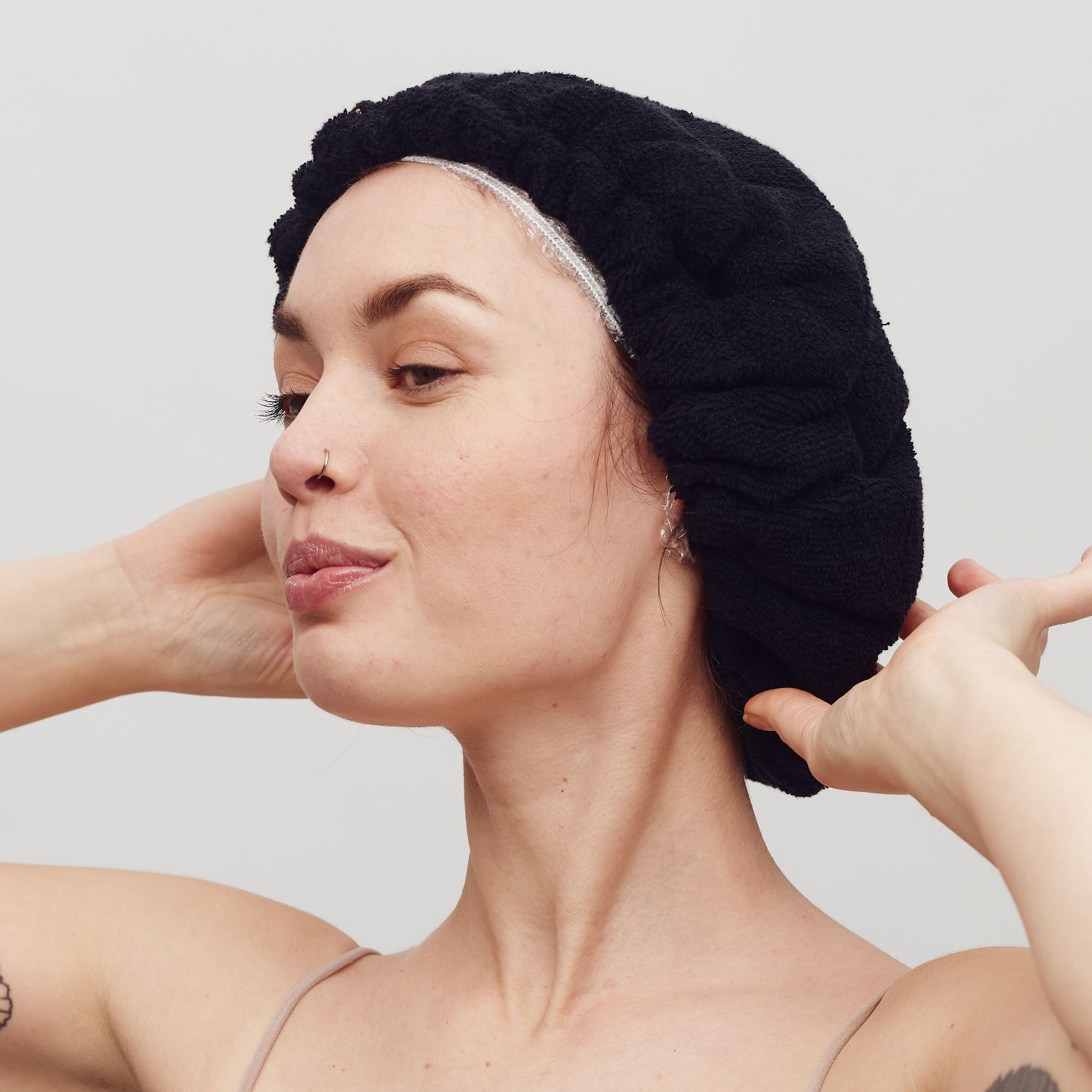 Vlasová príslušenstvo Hairlust - ľanová tepelná čiapka - 1 kus