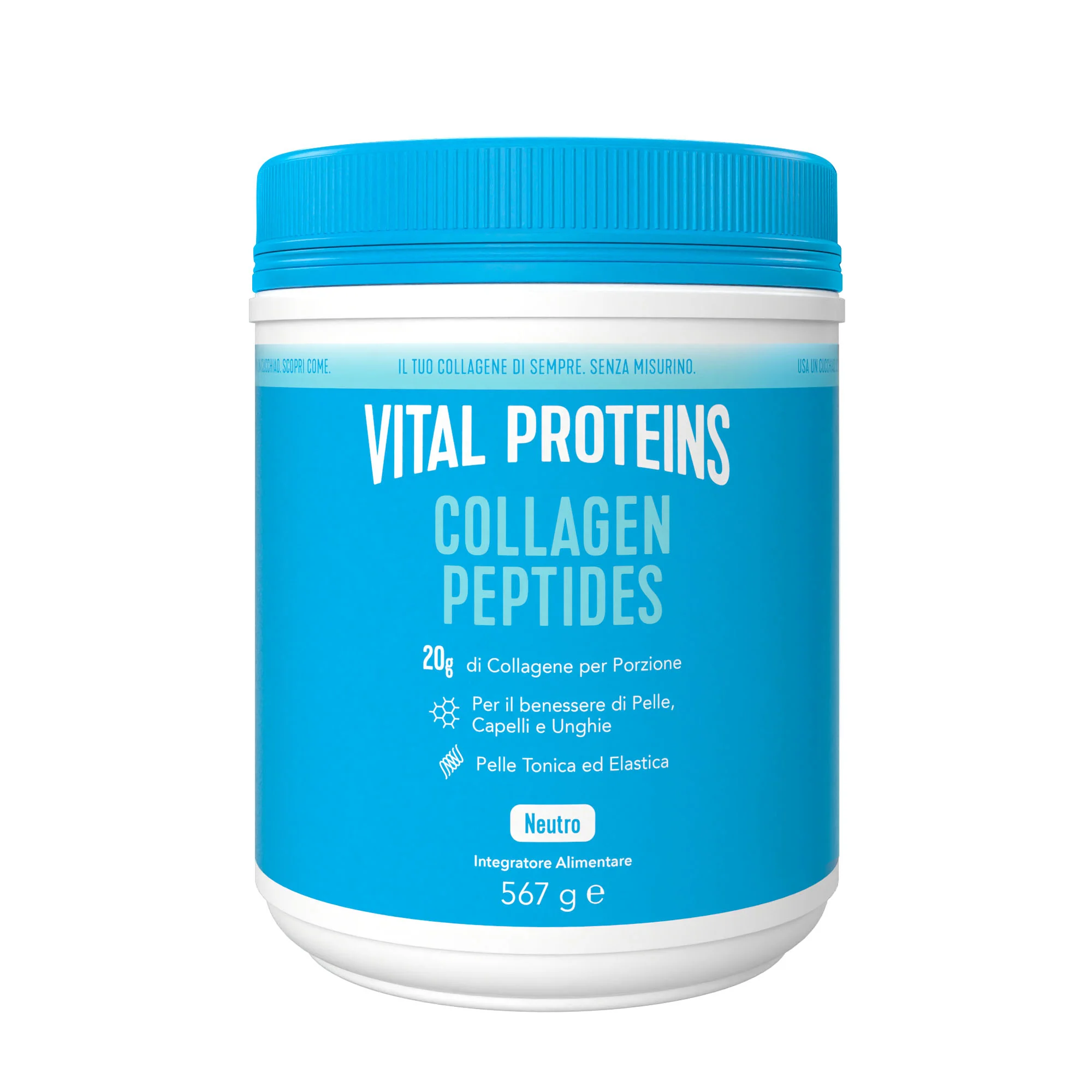 Integratori Alimentari Collagen Peptides - Integratore Corpo e Detox, Integratore Unghie e Capelli, Integratore Viso