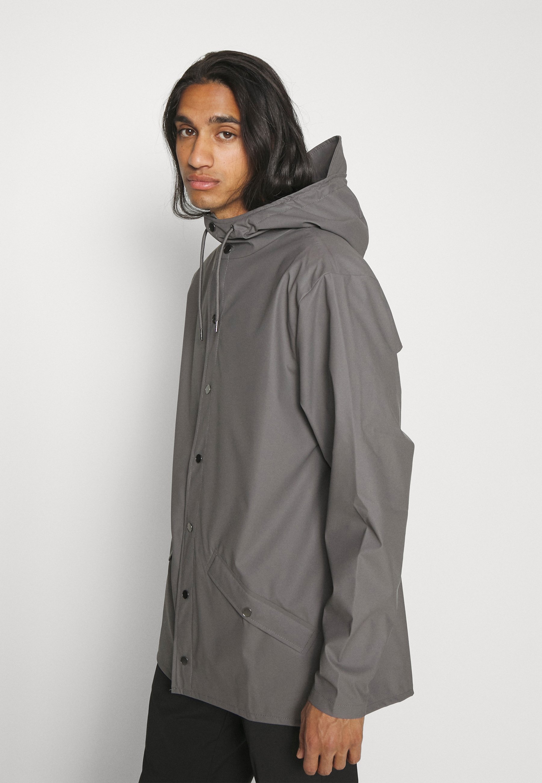 Rains TAKKI UNISEX - Untuvatakki - grey