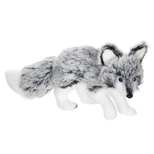 Figurka śnieżny lis, 22,5 cm